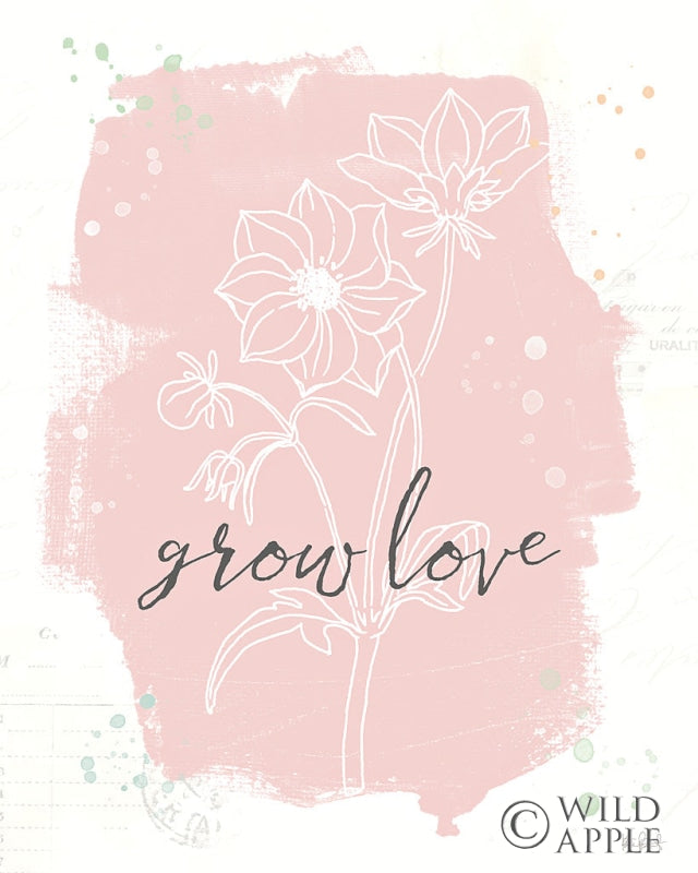 Reproduction of Organic Lines III by Katie Pertiet - Wall Decor Art