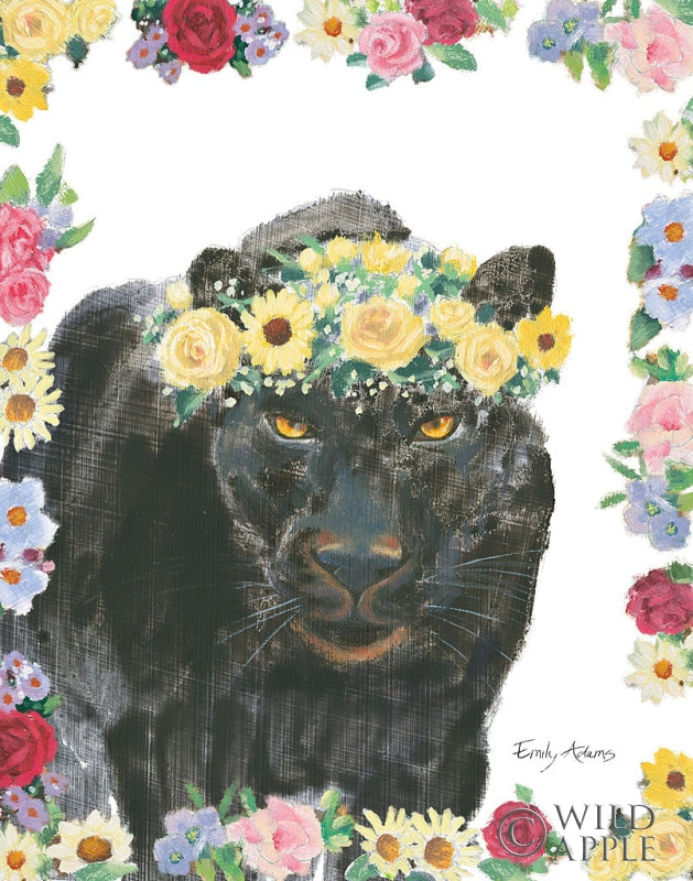 Reproduction of Flower Friends V by Emily Adams - Wall Decor Art