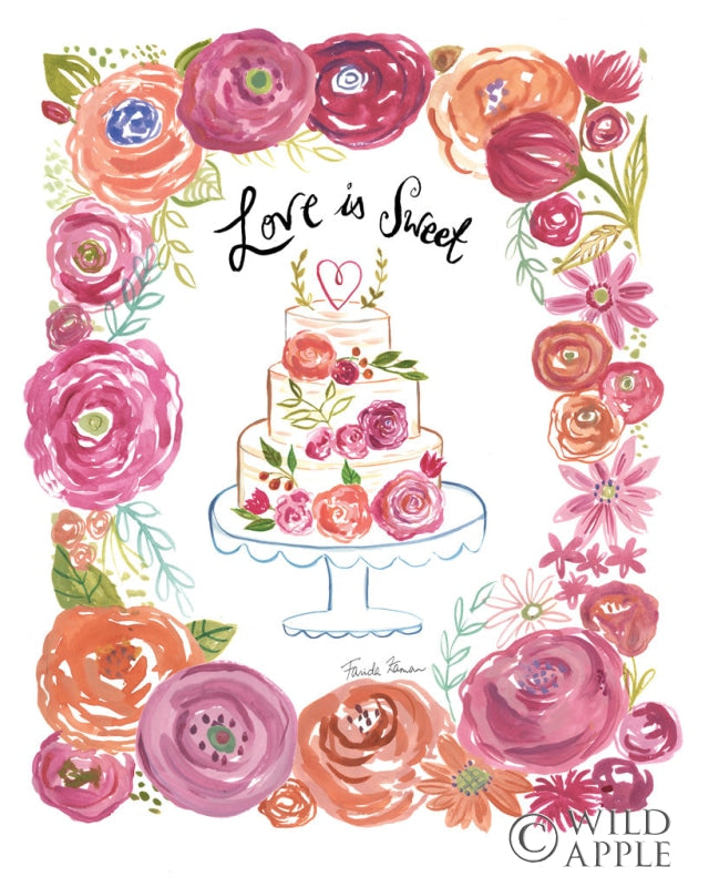 Reproduction of I Do IV by Farida Zaman - Wall Decor Art