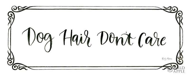 Reproduction of Furry Fashion Friends V by Emily Adams - Wall Decor Art