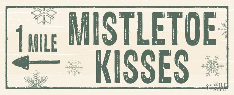 Reproduction of Christmas Signs IV White by Pela Studio - Wall Decor Art