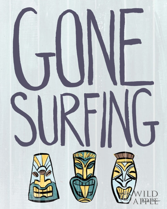 Reproduction of Make Waves II by Farida Zaman - Wall Decor Art