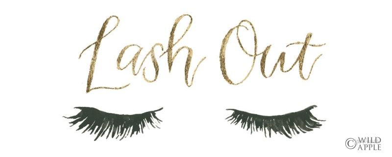 Reproduction of Girl Power V Lash Out by Jenaya Jackson - Wall Decor Art