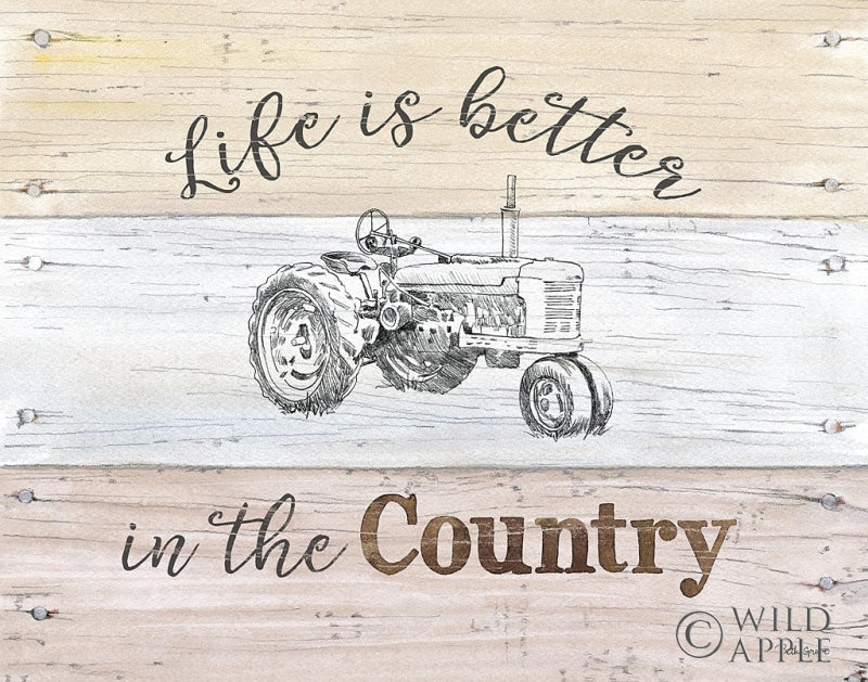 Reproduction of Farmhouse I by Beth Grove - Wall Decor Art