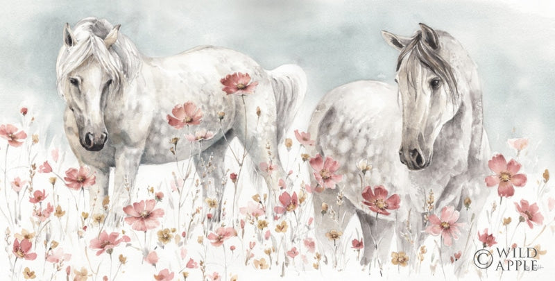 Reproduction of Wild Horses III by Lisa Audit - Wall Decor Art