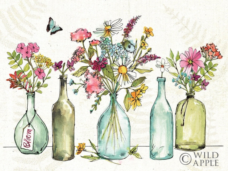 Reproduction of Simply Petals I by Anne Tavoletti - Wall Decor Art