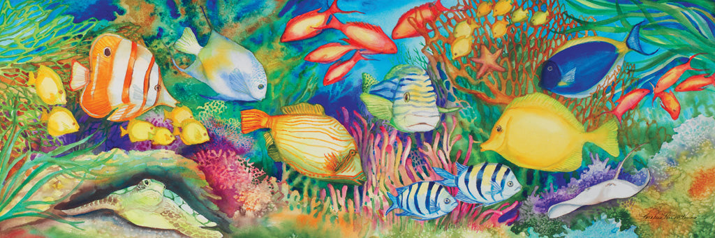 Reproduction of Reef Life by Kathleen Parr McKenna - Wall Decor Art