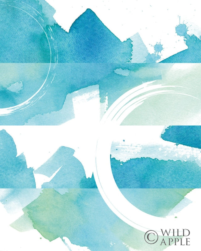 Reproduction of Coastal Feel II by Moira Hershey - Wall Decor Art