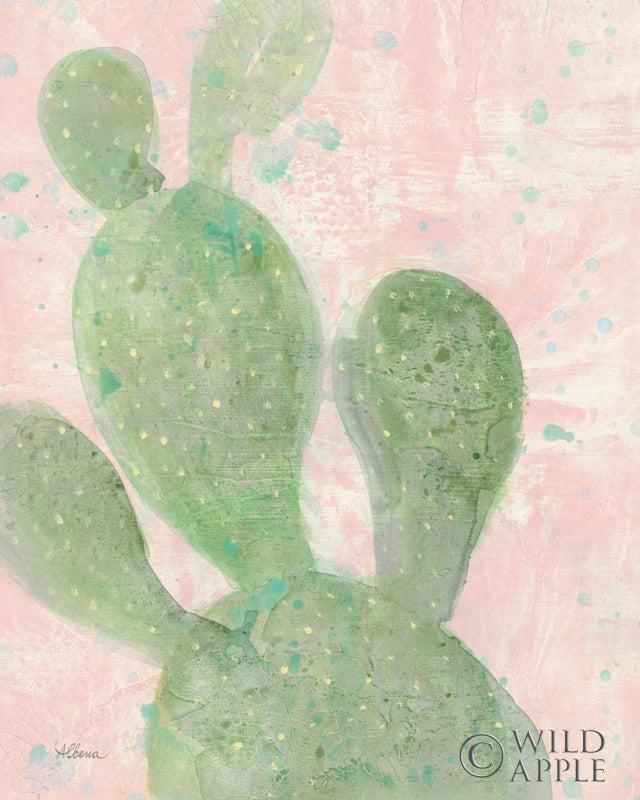 Reproduction of Cactus Panel I by Albena Hristova - Wall Decor Art