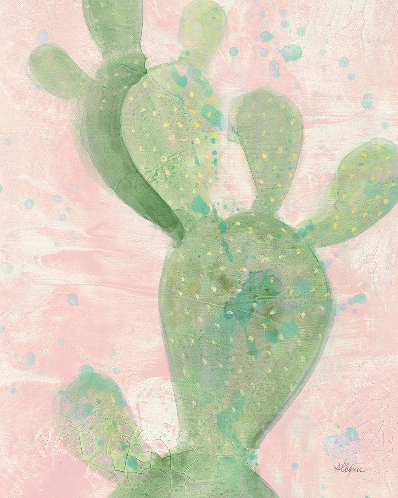 Reproduction of Cactus Panel II by Albena Hristova - Wall Decor Art