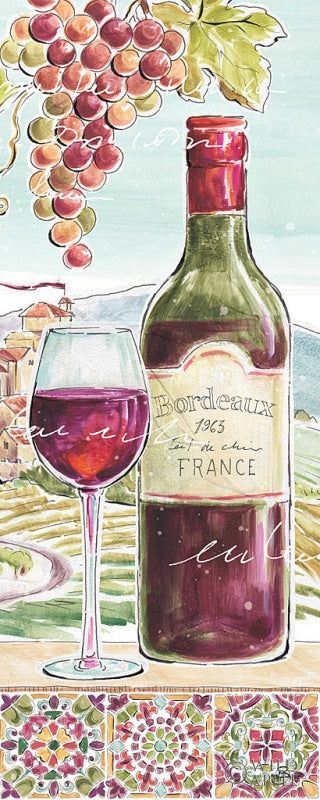 Reproduction of Wine Country V by Daphne Brissonnet - Wall Decor Art