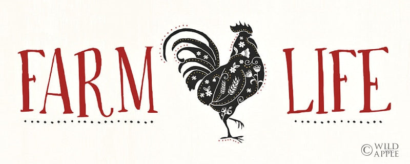 Reproduction of Otomi Farm X by Veronique Charron - Wall Decor Art