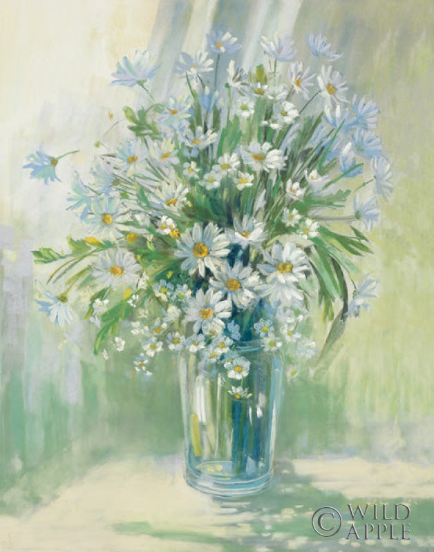 Reproduction of Sunlit Daisies by Carol Rowan - Wall Decor Art