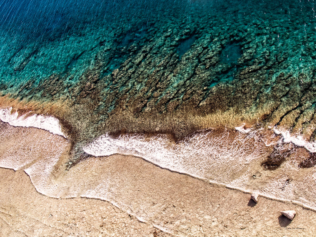 Reproduction of Sand and Sea Crop by Debra Van Swearingen - Wall Decor Art