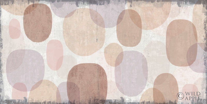 Reproduction of Blush Drips by Michael Mullan - Wall Decor Art