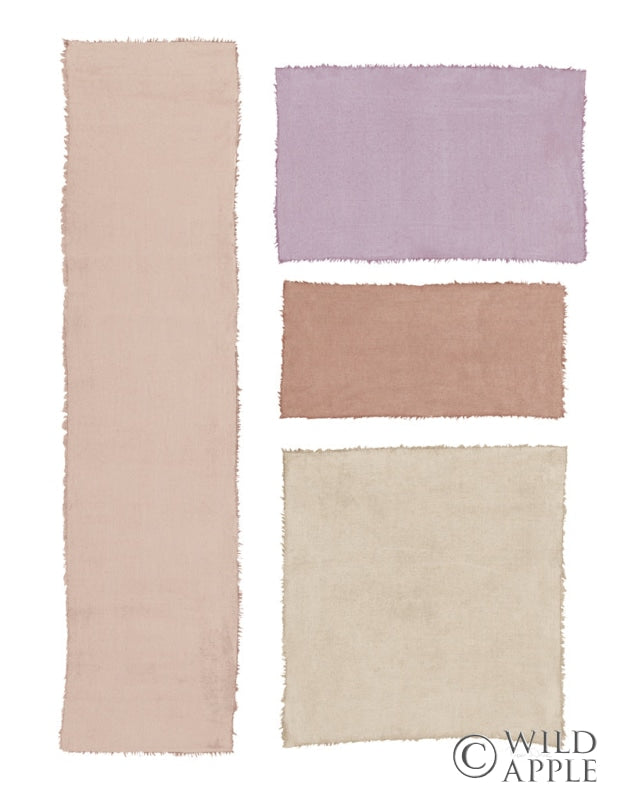 Reproduction of Painted Weaving III on White Blush by Piper Rhue - Wall Decor Art