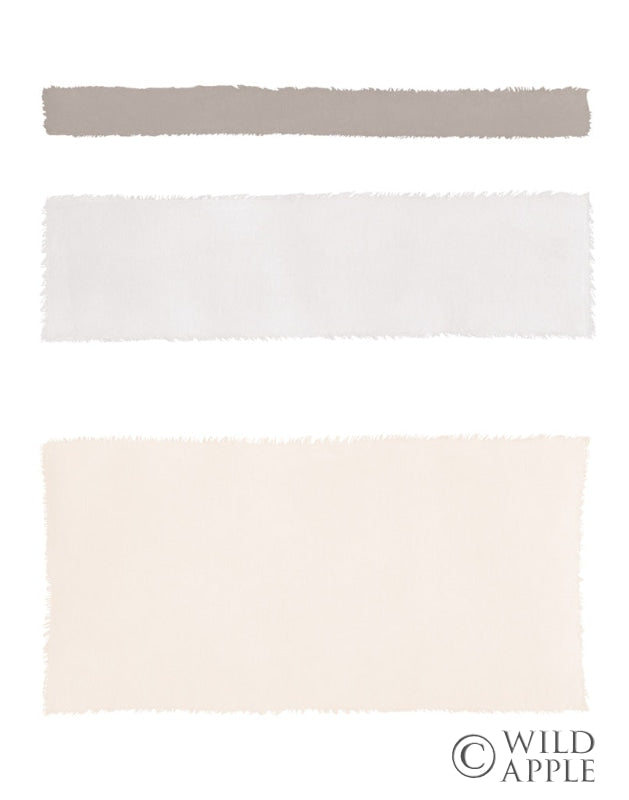 Reproduction of Painted Weaving IV Neutral on White by Piper Rhue - Wall Decor Art