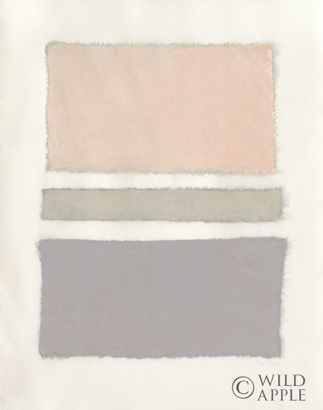 Reproduction of Painted Weaving V Neutral Crop by Piper Rhue - Wall Decor Art