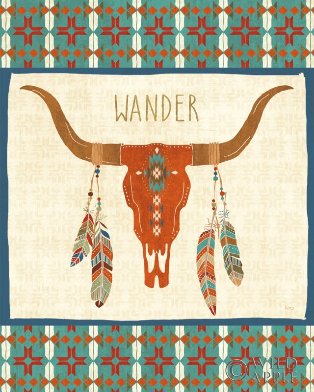 Reproduction of Southwest at Heart I Wander by Veronique Charron - Wall Decor Art