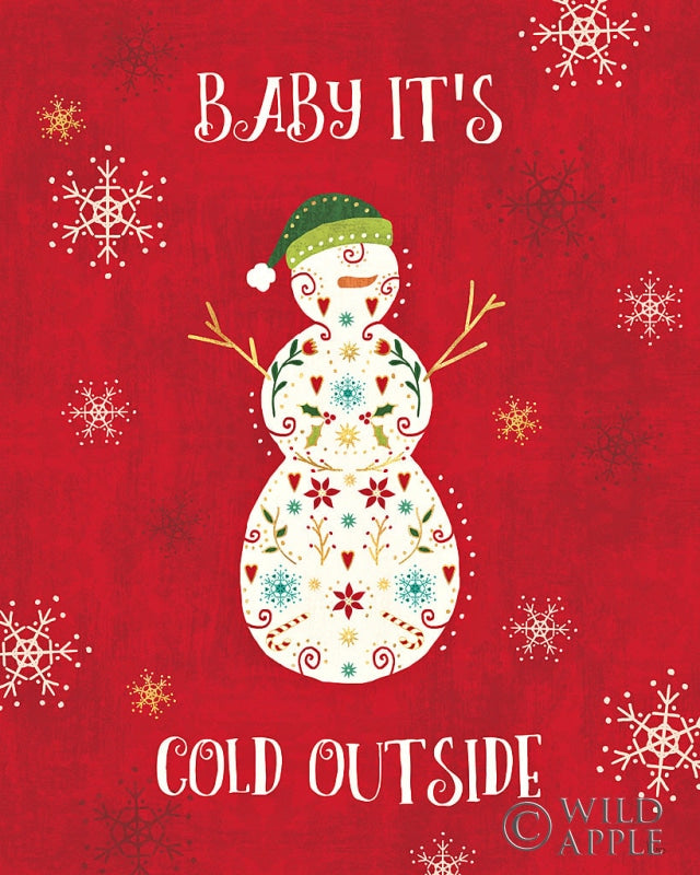 Reproduction of Otomi Holiday II by Veronique Charron - Wall Decor Art