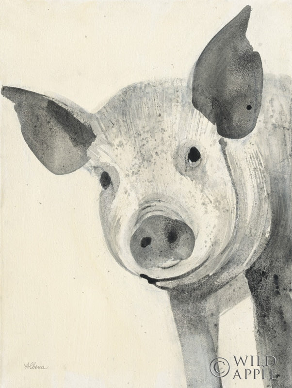 Reproduction of Oink by Albena Hristova - Wall Decor Art