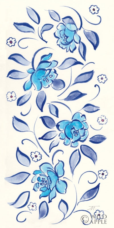 Reproduction of Peacock Garden X by Miranda Thomas - Wall Decor Art