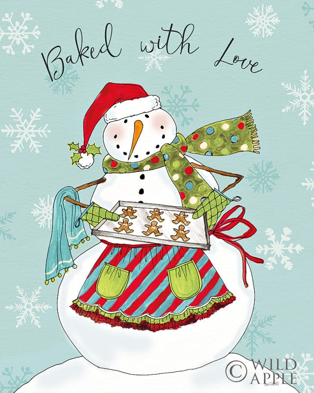 Reproduction of Baked with Love V by Anne Tavoletti - Wall Decor Art