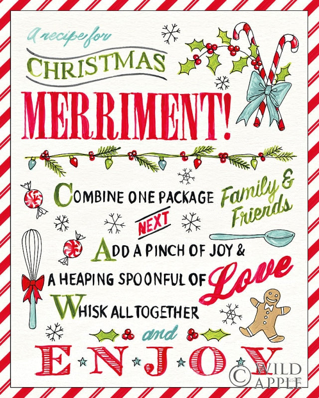 Reproduction of Baked with Love VI by Anne Tavoletti - Wall Decor Art