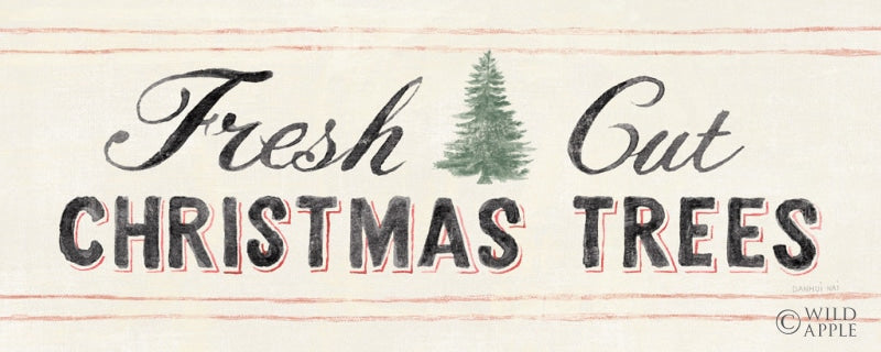 Reproduction of Floursack Holiday V Black by Danhui Nai - Wall Decor Art