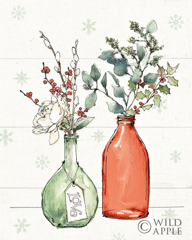 Reproduction of Modern Farmhouse III Christmas by Anne Tavoletti - Wall Decor Art