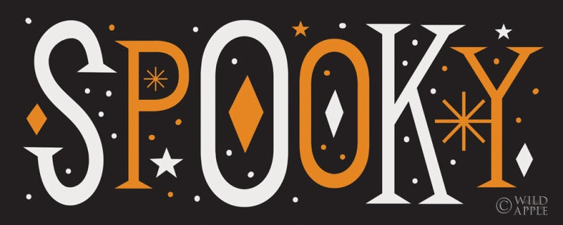 Reproduction of Festive Fright Spooky by Michael Mullan - Wall Decor Art