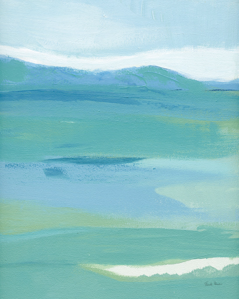 Reproduction of Coastal Bliss II Crop by Farida Zaman - Wall Decor Art