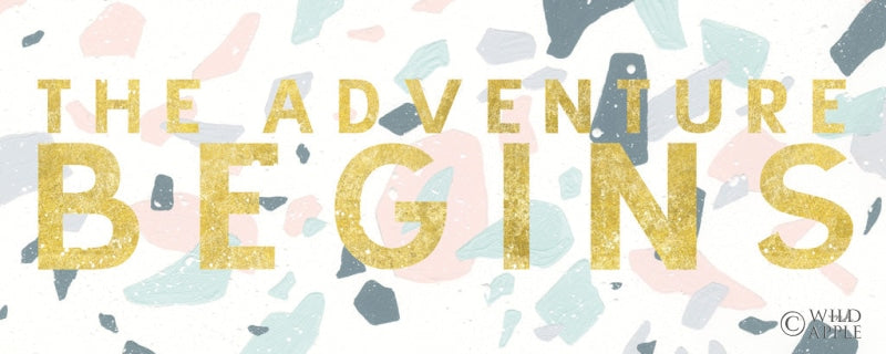 Reproduction of Terrazzo Inspiration III by Moira Hershey - Wall Decor Art