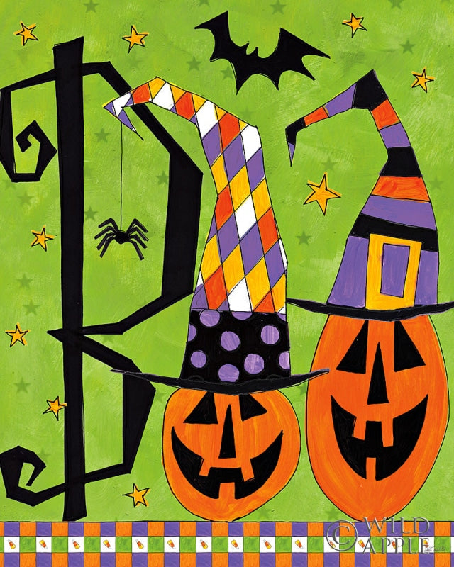 Reproduction of Spooky Fun VIII by Anne Tavoletti - Wall Decor Art