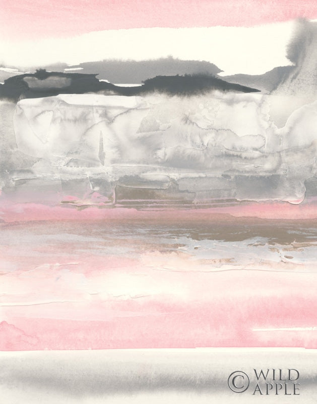 Reproduction of Charcoal and Blush I Crop by Chris Paschke - Wall Decor Art