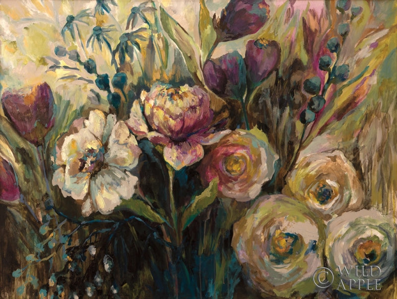 Reproduction of Summer Garden by Jeanette Vertentes - Wall Decor Art