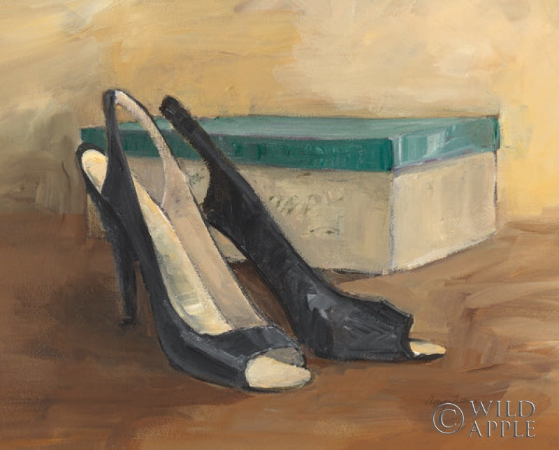 Reproduction of Black Shoes by Avery Tillmon - Wall Decor Art
