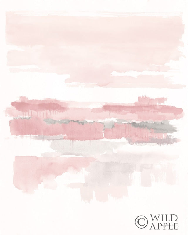 Reproduction of Blush Wetlands Crop by Mike Schick - Wall Decor Art