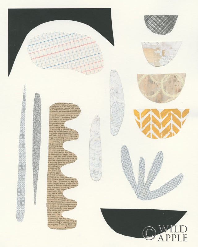 Reproduction of Mixed Shapes IV by Courtney Prahl - Wall Decor Art