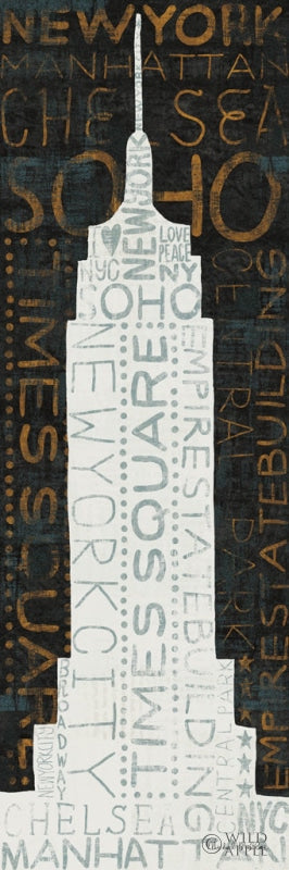 Reproduction of Empire State Building by Michael Mullan - Wall Decor Art