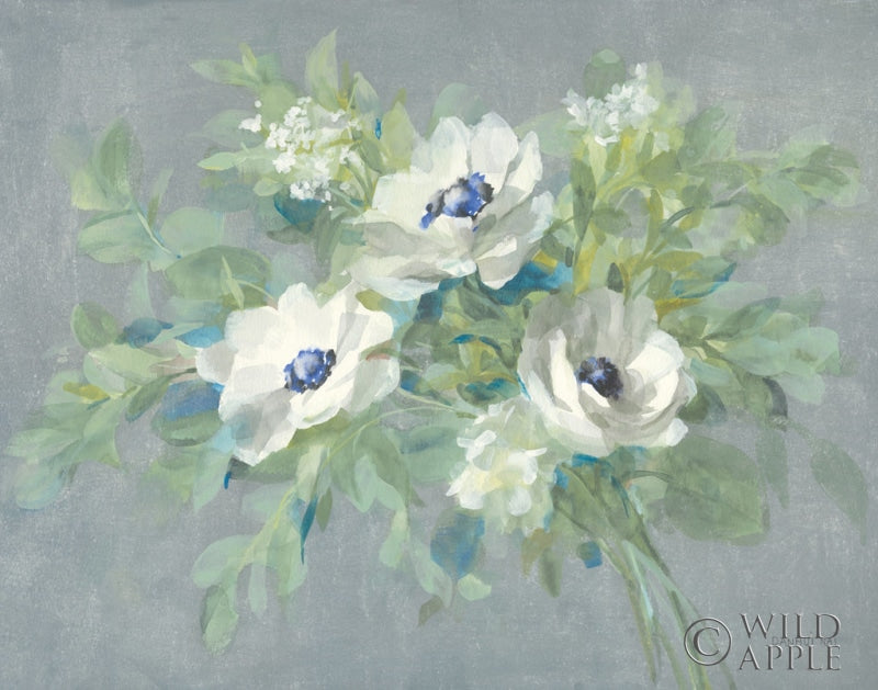 Reproduction of Bouquet for You Sage Crop by Danhui Nai - Wall Decor Art