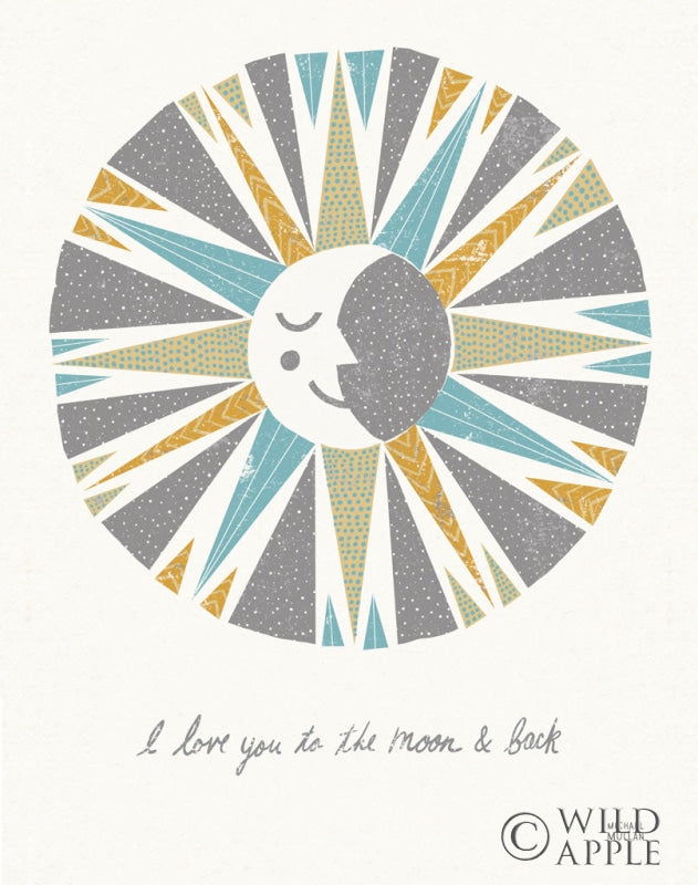 Reproduction of Moonshine Gray by Michael Mullan - Wall Decor Art