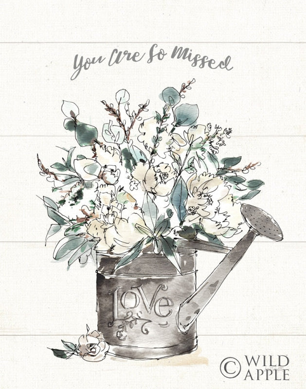 Reproduction of Modern Farmhouse IV Missed by Anne Tavoletti - Wall Decor Art