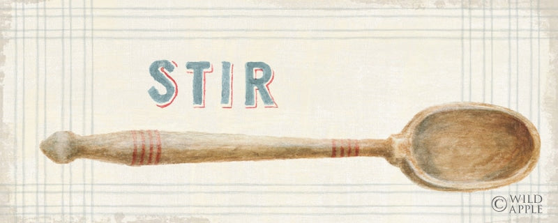 Reproduction of Floursack Kitchen Sign III by Danhui Nai - Wall Decor Art