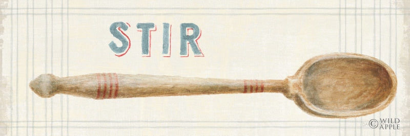 Reproduction of Floursack Kitchen Sign III by Danhui Nai - Wall Decor Art