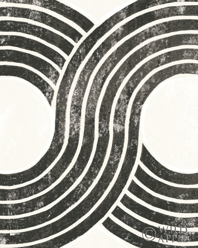 Reproduction of Over the Rainbow BW II Crop by Moira Hershey - Wall Decor Art