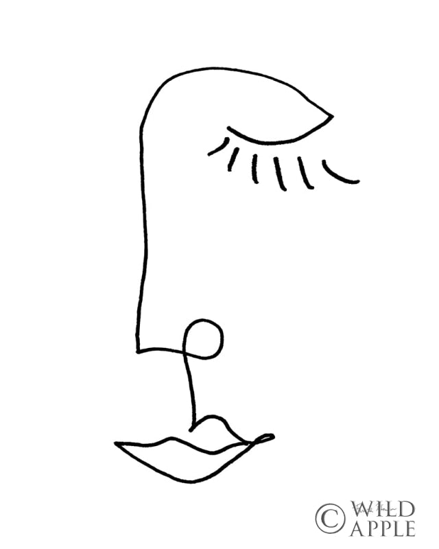 Reproduction of Faces II by Farida Zaman - Wall Decor Art