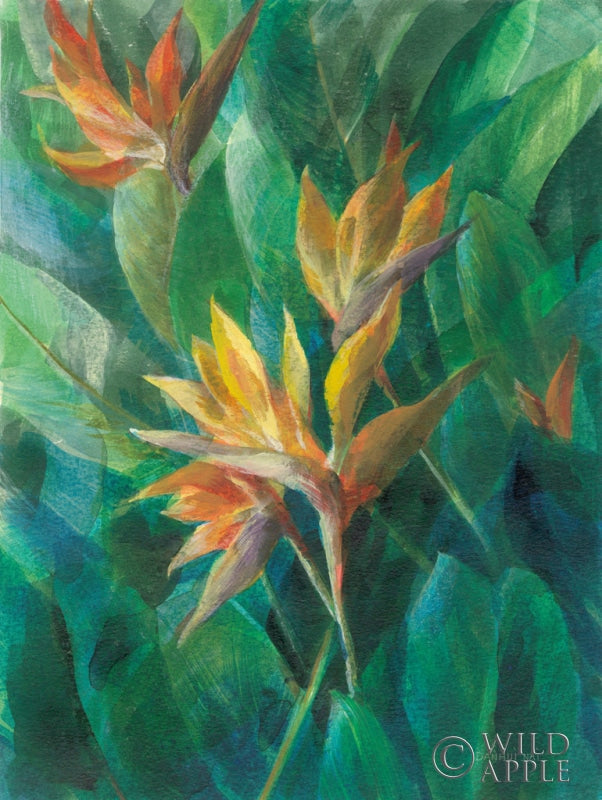 Reproduction of Bird of Paradise II by Danhui Nai - Wall Decor Art