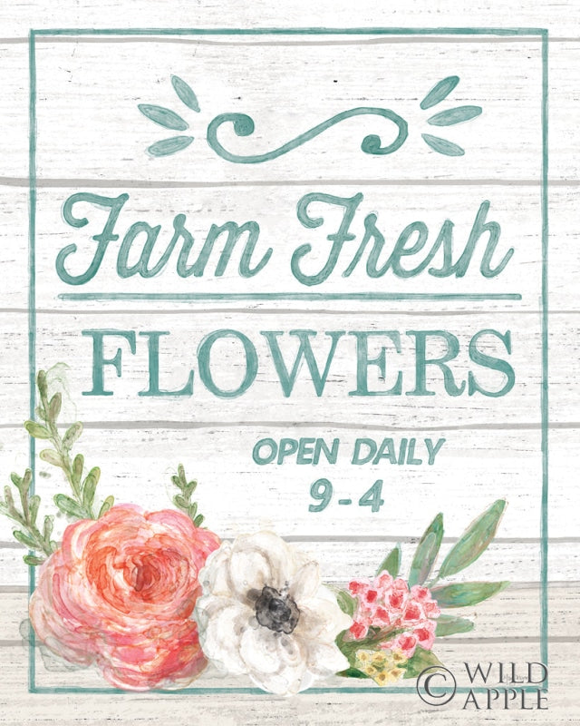 Reproduction of Pastel Flower Market IV by Mary Urban - Wall Decor Art