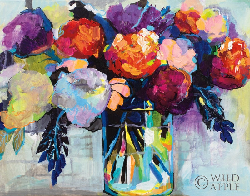 Reproduction of Birthday Celebration Crop by Jeanette Vertentes - Wall Decor Art